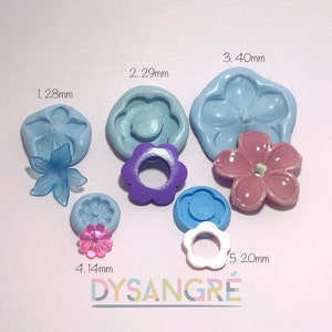 Hollow flower theme silicone mold