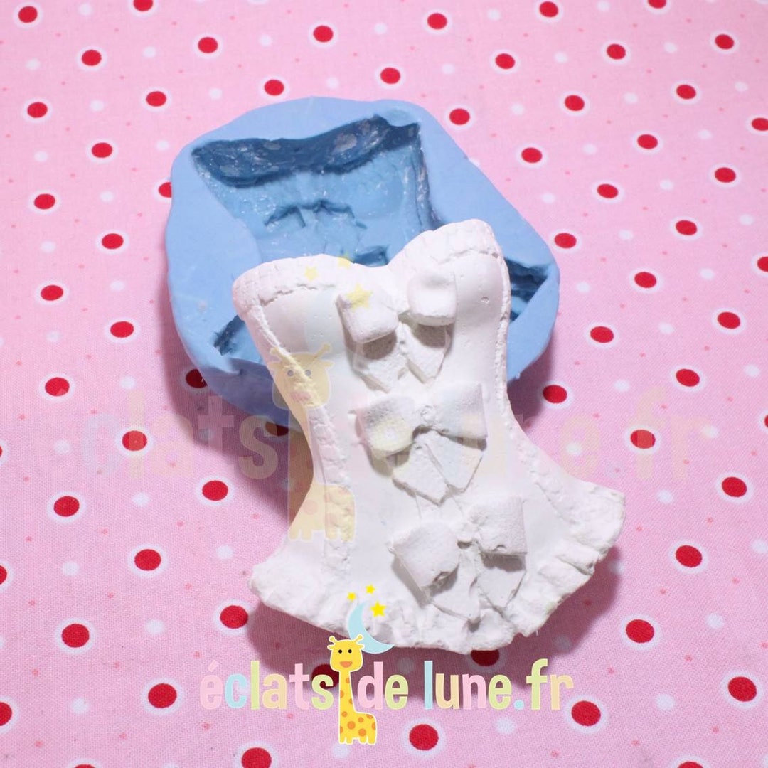 Large Silicone Mold Corset 3 Knots 70/65mm - Etsy