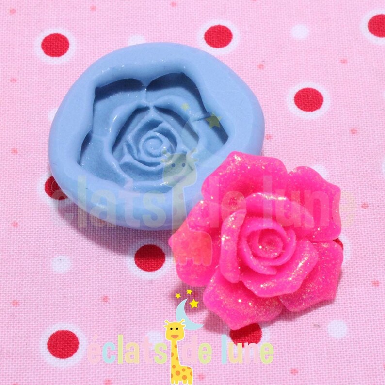 Beautiful silicone mold pink 30mm