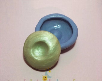 Silicone mold Large donut shape mold 50mm thickness 25mm