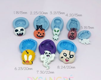 Moule silicone thème halloween