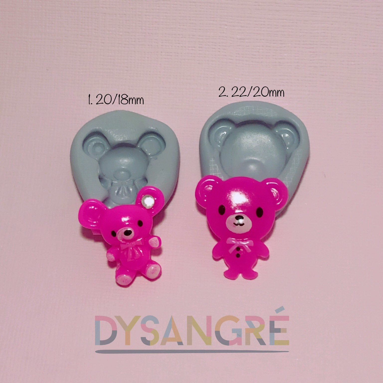 Mouse-themed silicone mold