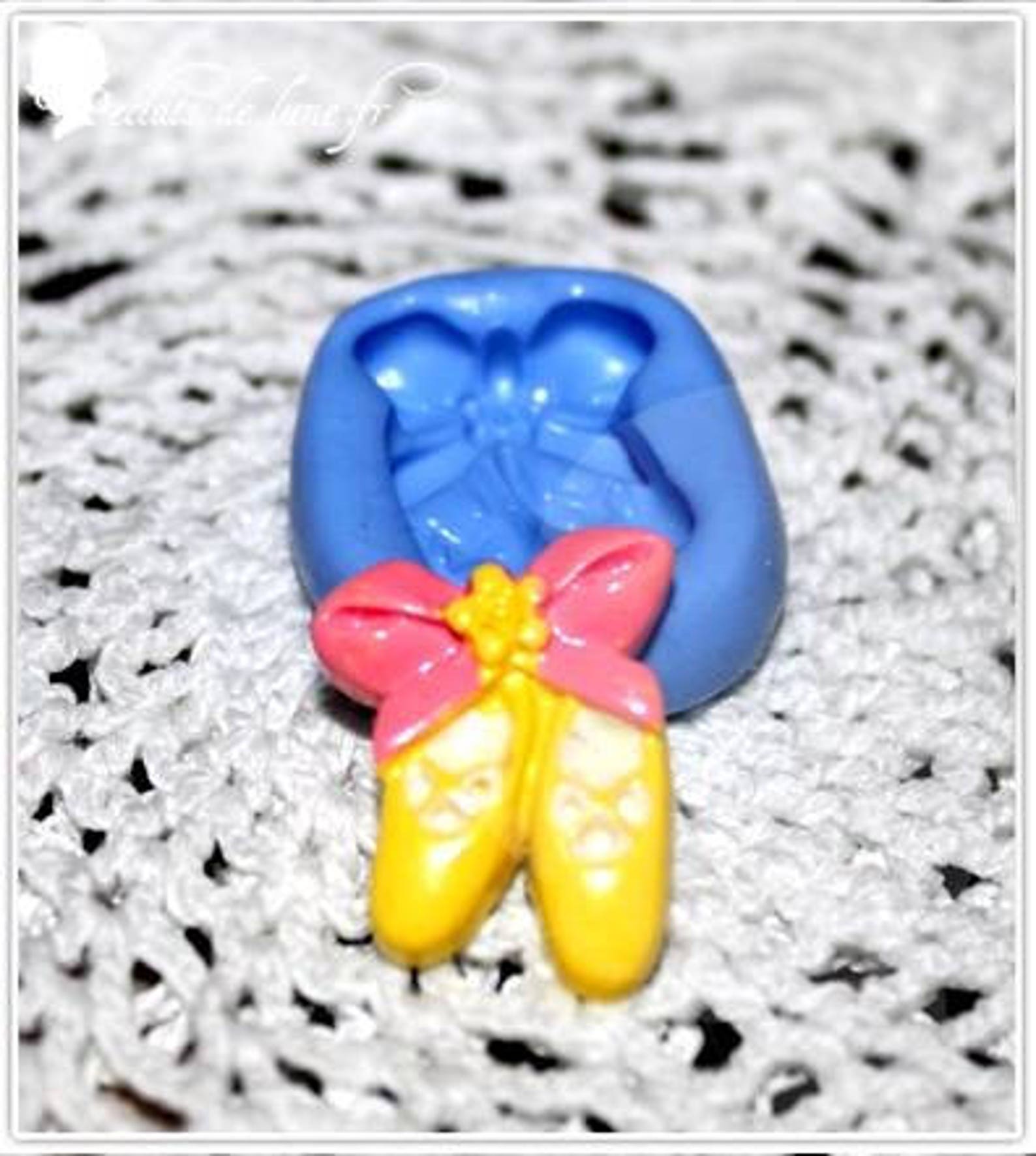 ballet shoe 22mm silicone mold