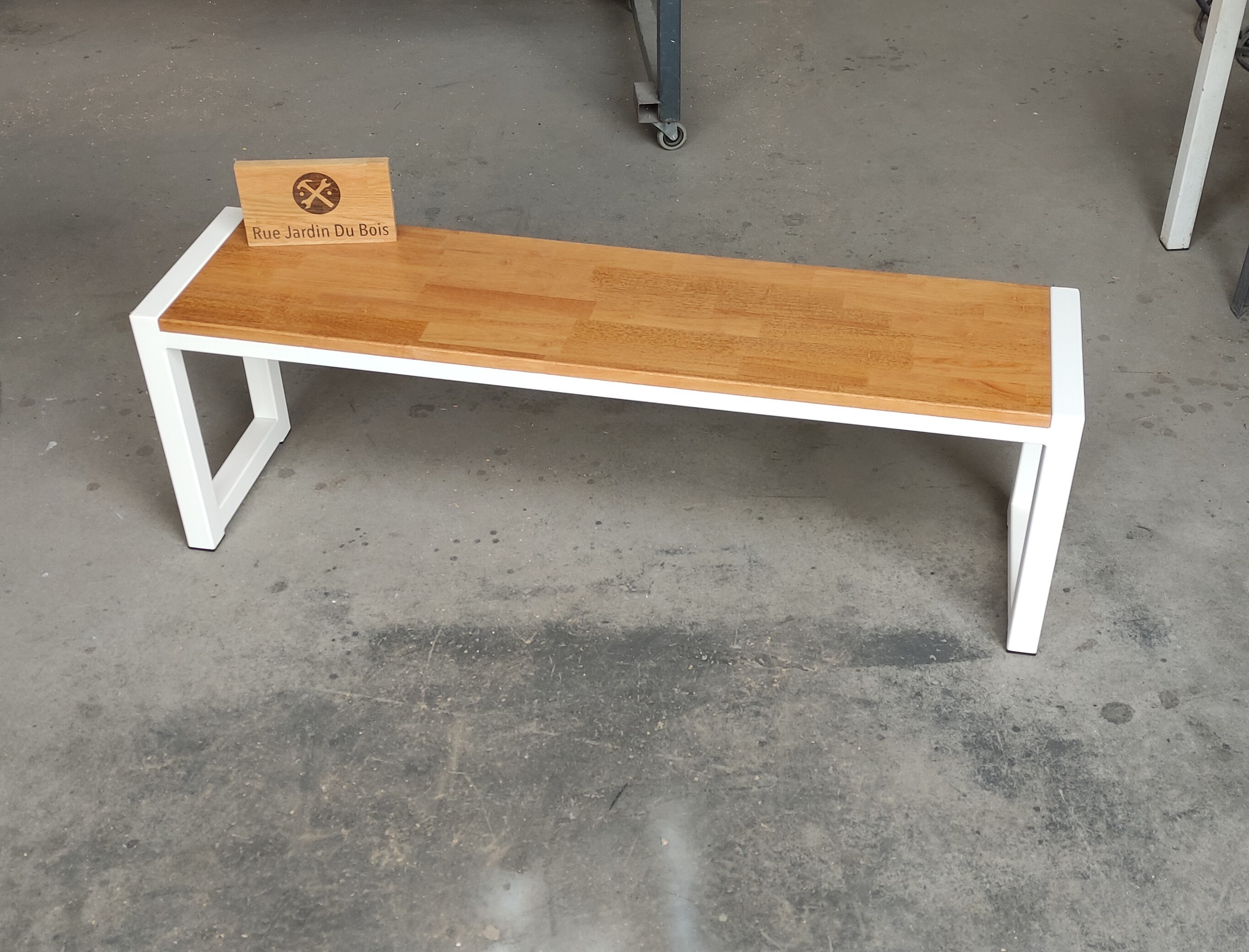 Banc en Métal et Bois Massif