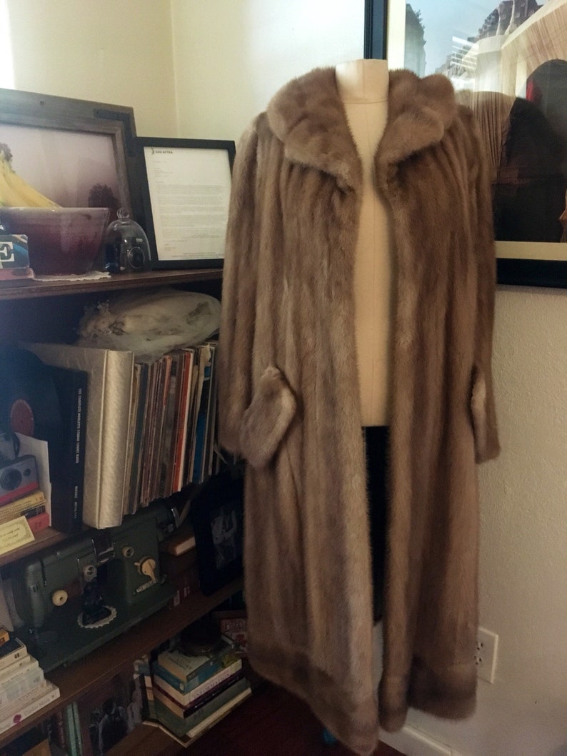 Vintage Hopper Furs St. Louis Vintage Mink Fur Coat | Etsy