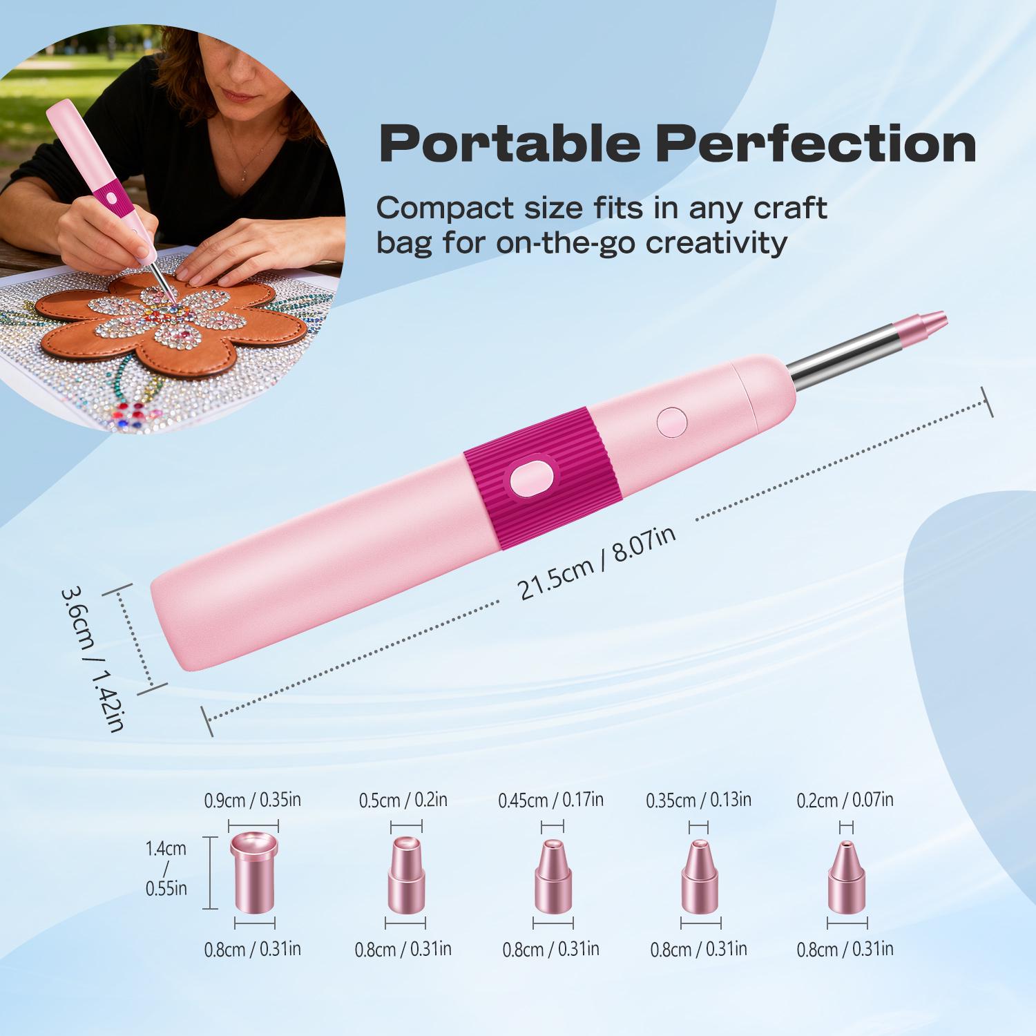 DIY Hotfix Applicator, 5 in 1 Hot Fixed Wand Bedazzler Kit, DIY ...