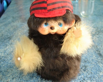 SELTEN Plüsch figurine kiki Monchhichi Monchhichi Vintage