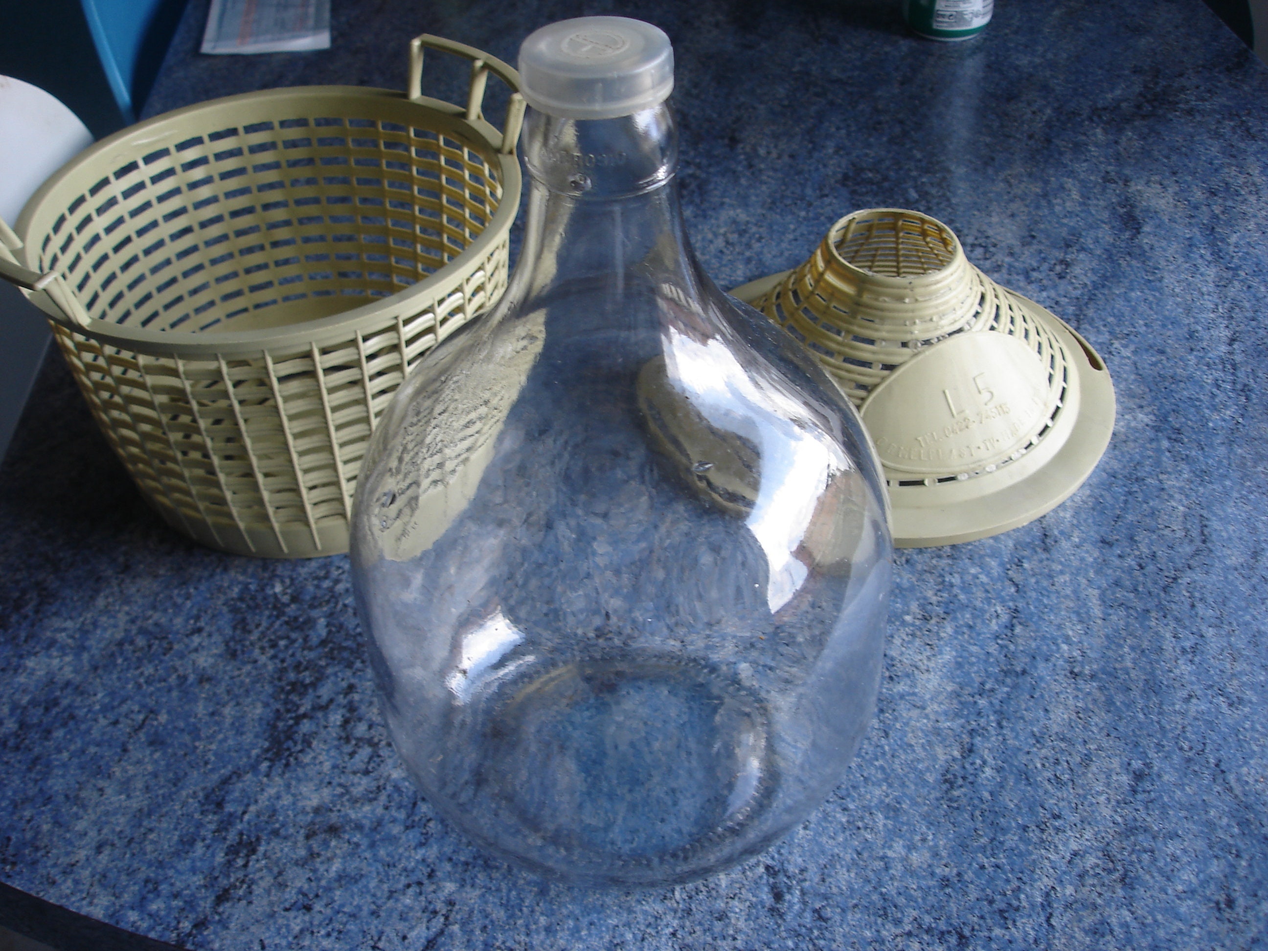 Dame Jeanne Vintage de 5 Litres Bombone Litres