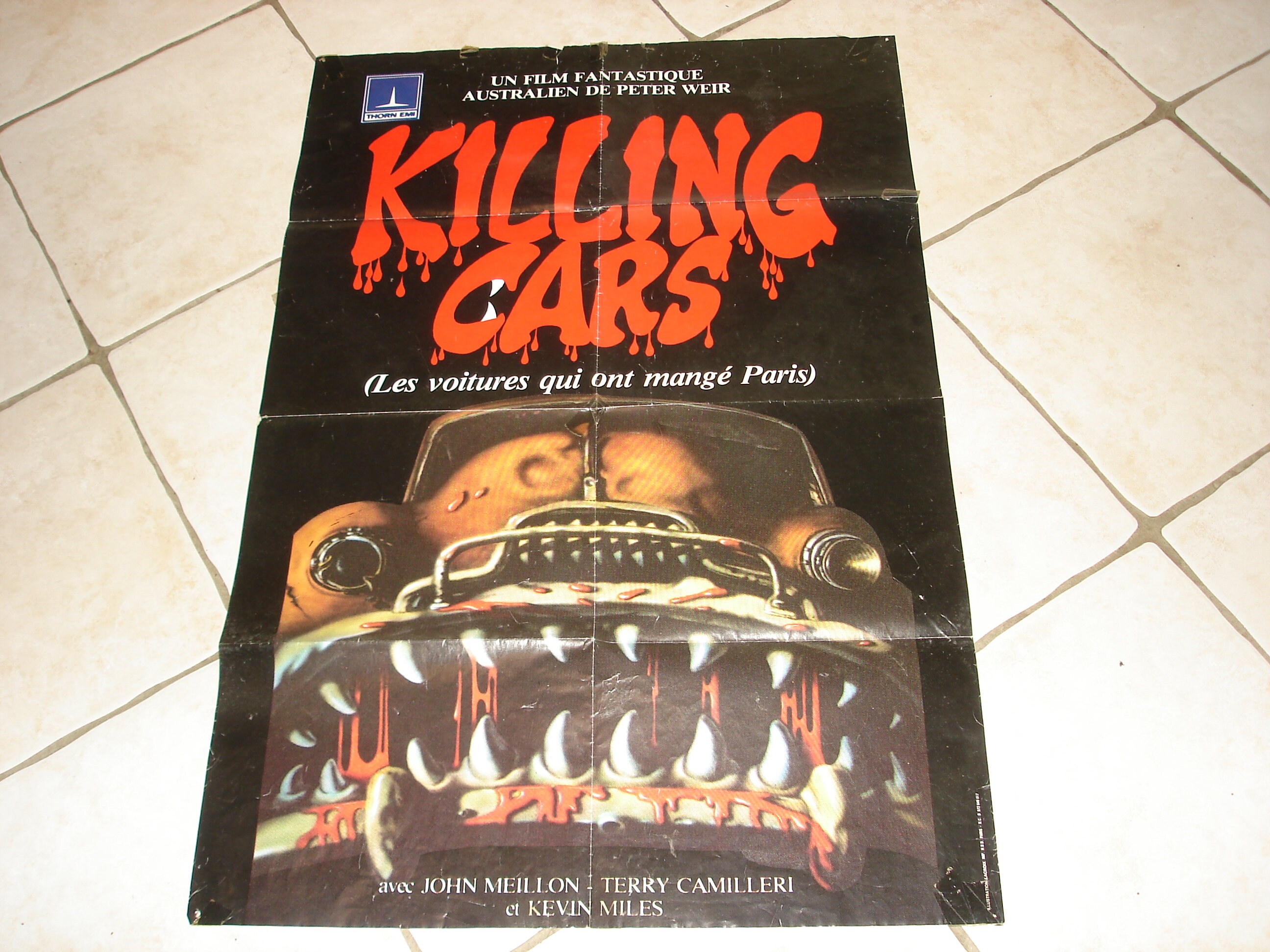 Poster Poster Vintage Film Fantastic Film Killing Cars 69 Cm Etsy Australia