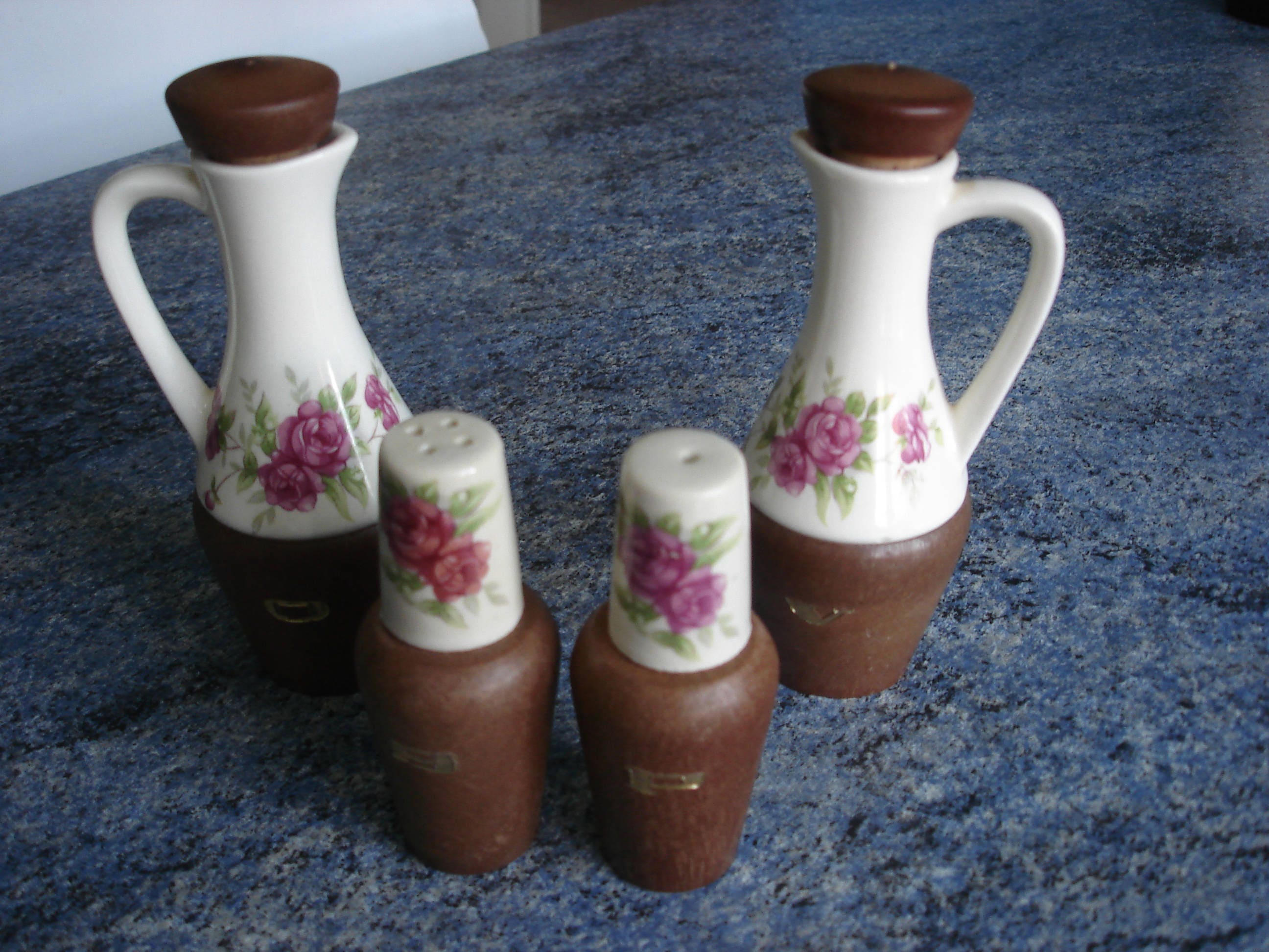 Service à Condiments Vintage