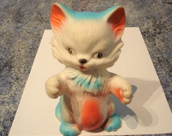 old TOY POUET French Cat DELACOSTE