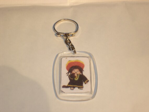 Figura rasta de pie 7 cm llavero