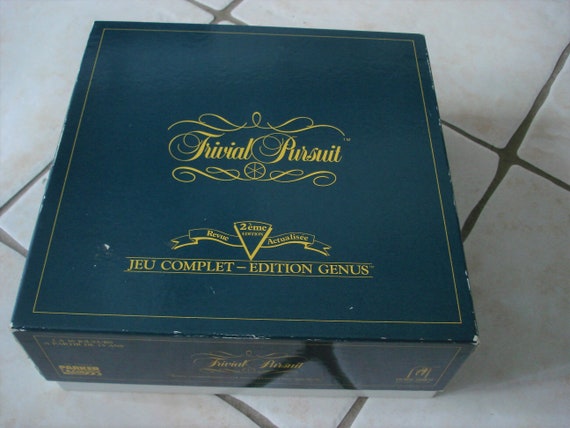 1984 Parker Brothers Trivial Pursuit Genus II Card Set For any Master Game 