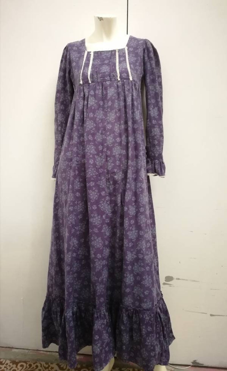 vintage laura ashley maxi dress