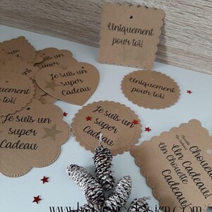 Cadeaulabels om uw pakketten te versieren