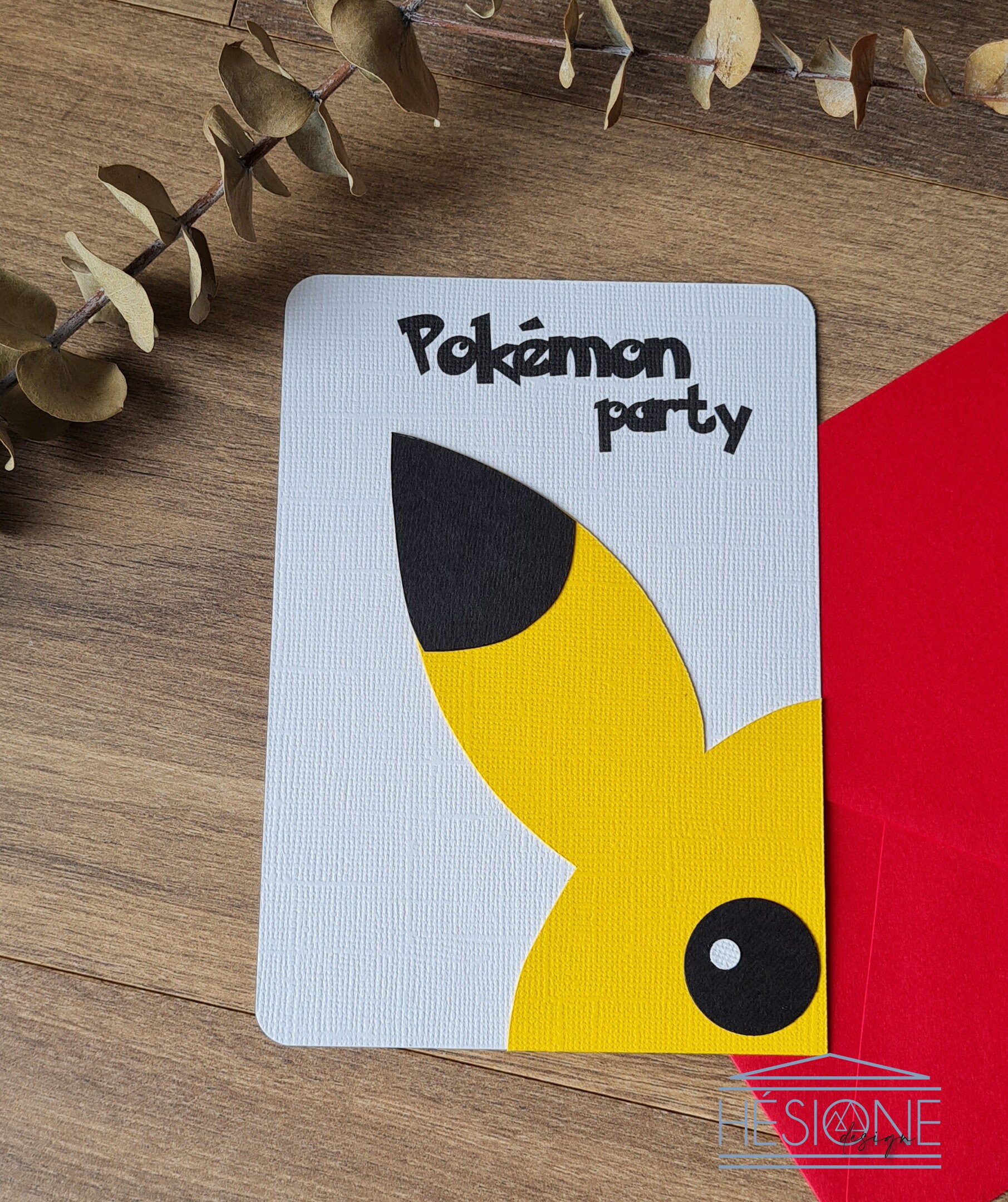 Pikachu Birthday Invitation Pokemon Theme Etsy Ireland