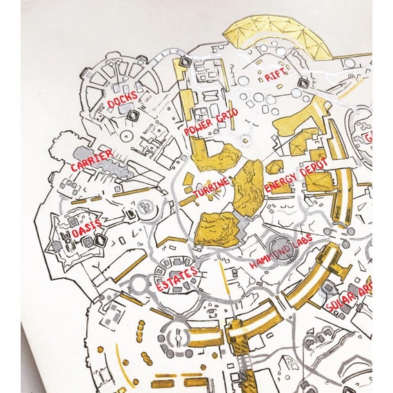 Apex Legends Olympus Map Etsy