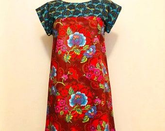 LATEST CASSANDRE dress in 44 boho cotton