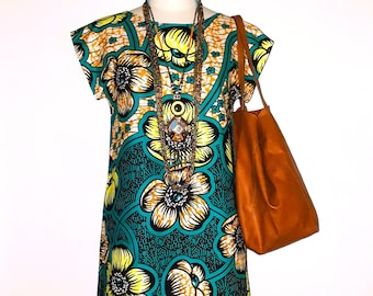 WAX dress "DAKAR" from 34 to 50