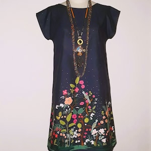 Dress *Le Jardin d'Eden* cotton, boho from 34 to 50