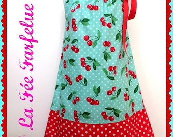 Robe ruban CHERRY MINT du 2 au 10 ans