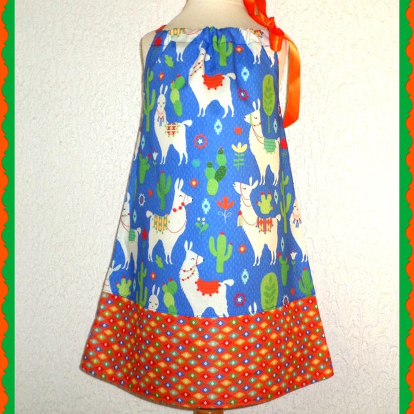 Robe LAMA coton 2 à 10 ans