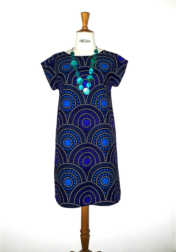 Robe coton WAX NAIROBI du 34 au 50 Etsy France