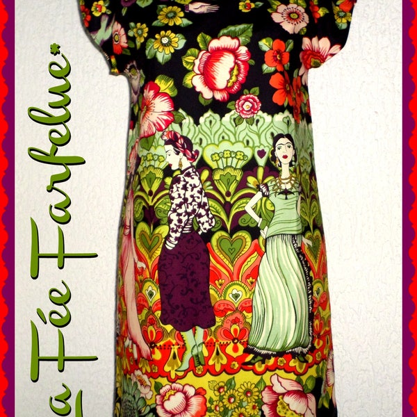 Robe *VIVA FRIDA* bohème du 34 au 50