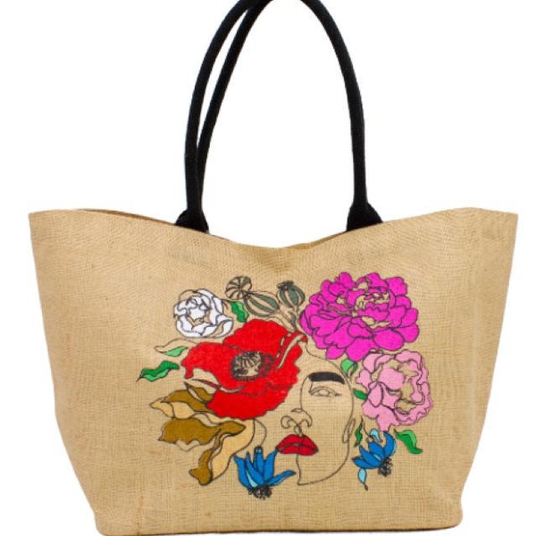 Sac cabas FRIDA en jute