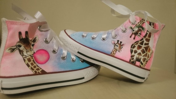 giraffe converse shoes