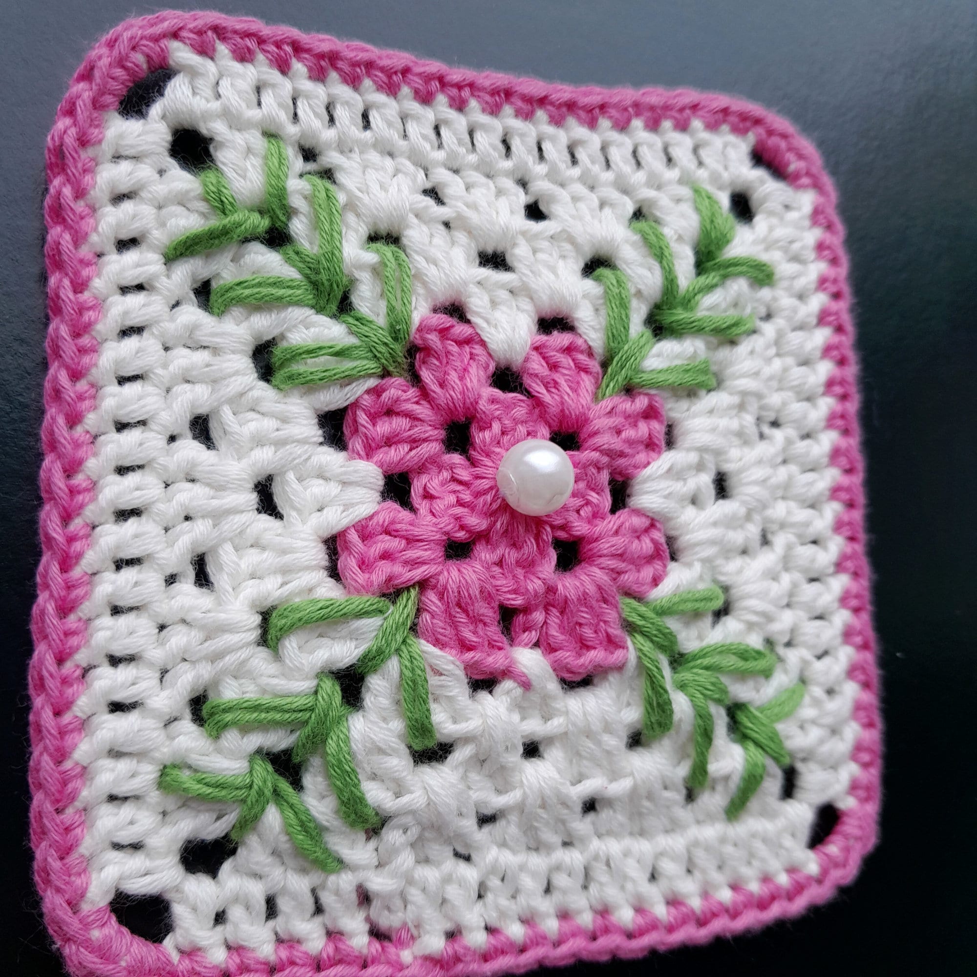 Granny Square Flower Pattern, Crochet Granny Square Pattern, Crochet Granny Square PDF, Crochet Granny Square Download