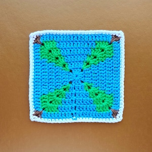 Christmas Granny Square Pattern, Granny Square Christmas Tree Pattern, Crochet Granny Square Pattern, Crochet Granny Square Download