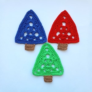 Crochet Christmas Tree Pattern, Crochet Tree Pattern, Crochet Christmas Tree PDF, Christmas Garland Tree Pattern