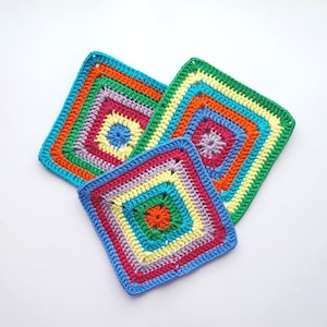 Granny Square Pattern, Crochet Granny Square Pattern, Crochet Granny Square PDF, Crochet Granny Square Download