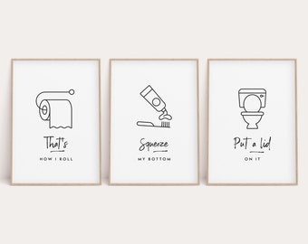 Kids Bathroom Decor - Etsy