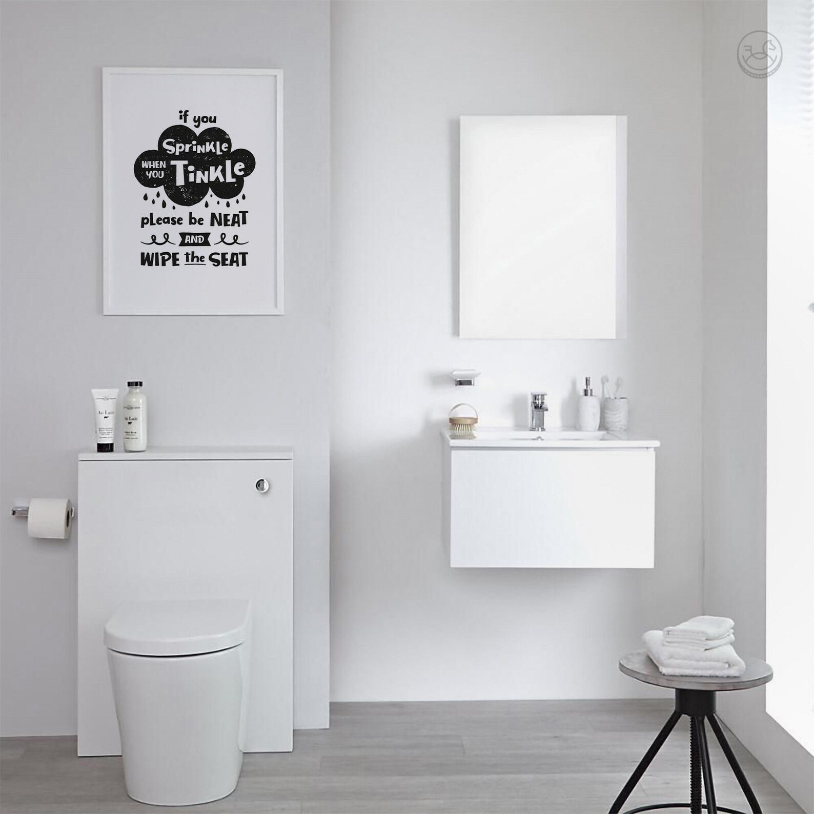 Funny Kids Bathroom Art If You Sprinkle When You Tinkle - Etsy UK