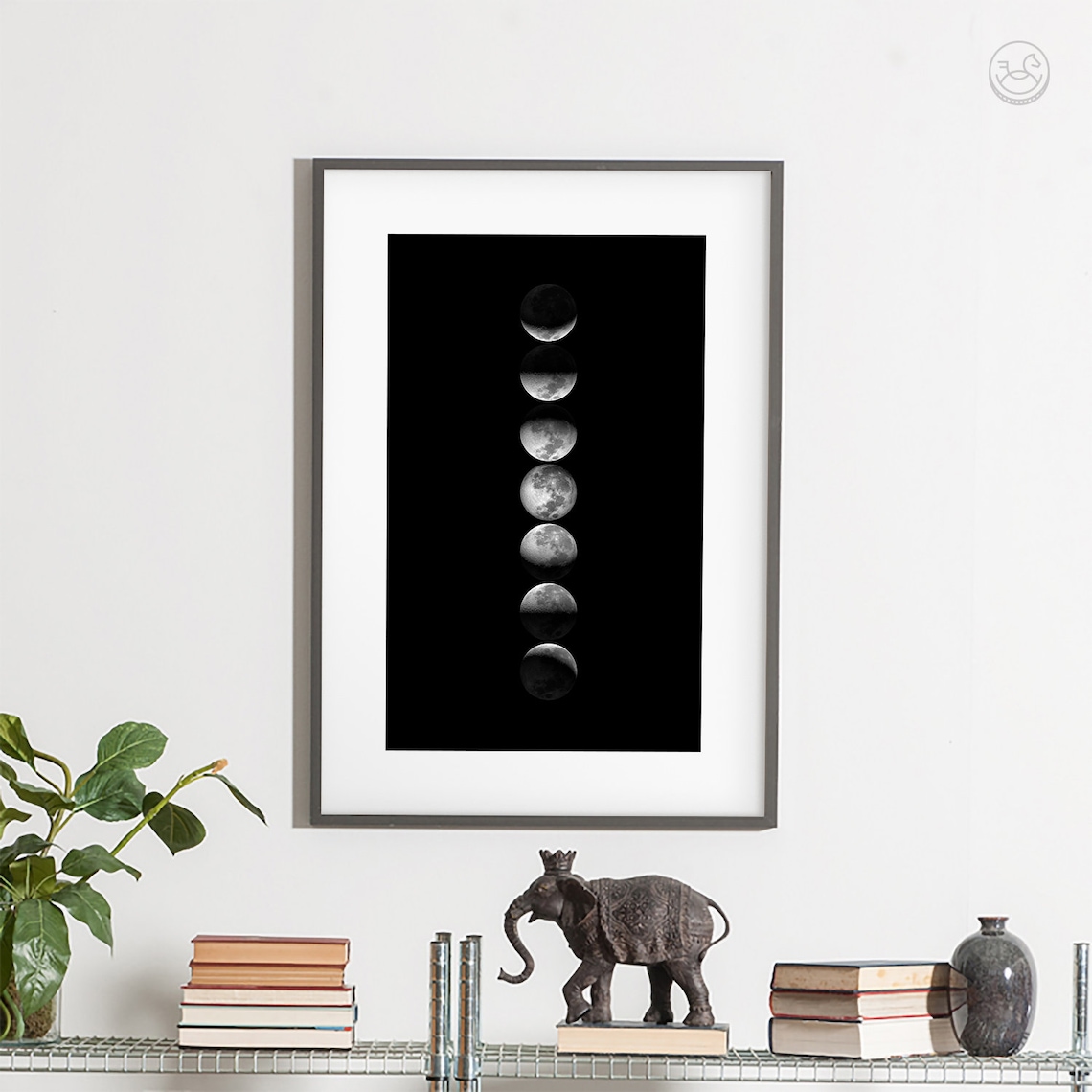 Phases of the Moon Printable Moon Phases Printable Moon | Etsy