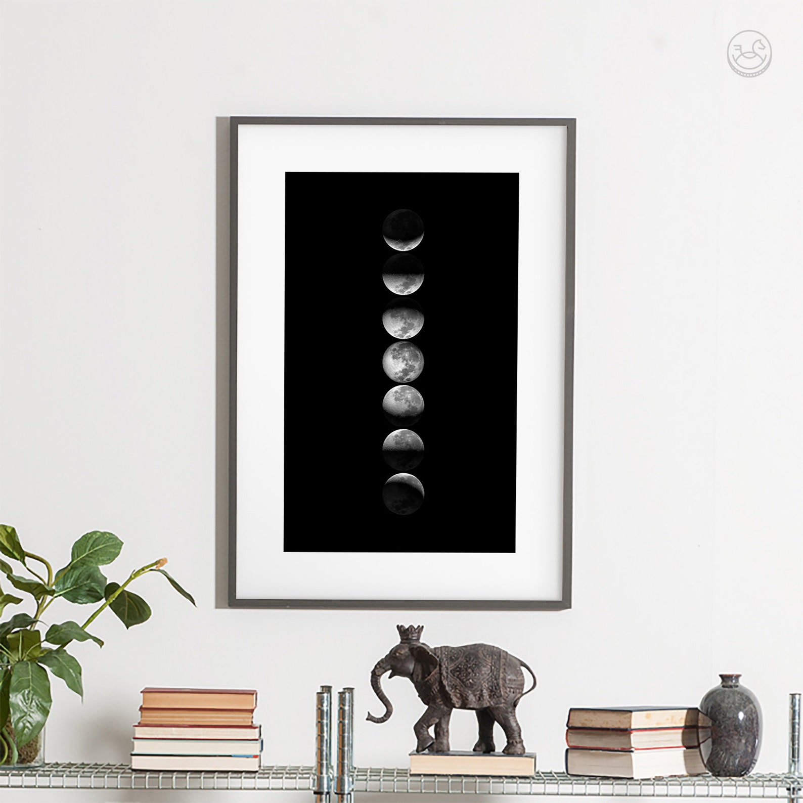 Phases of the Moon Printable Moon Phases Printable Moon - Etsy