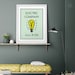 Retro Monopoly Inspired Electric Company Printable, Minimalist Mint ...