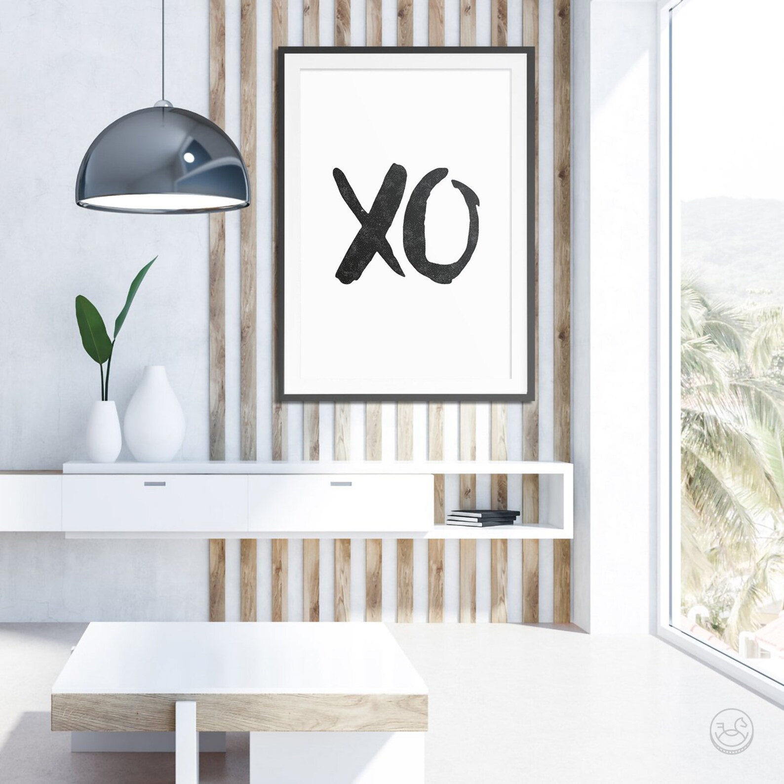 XO Minimal Wall Decor Xo Textured Art Xo Nursery Print Xo Etsy