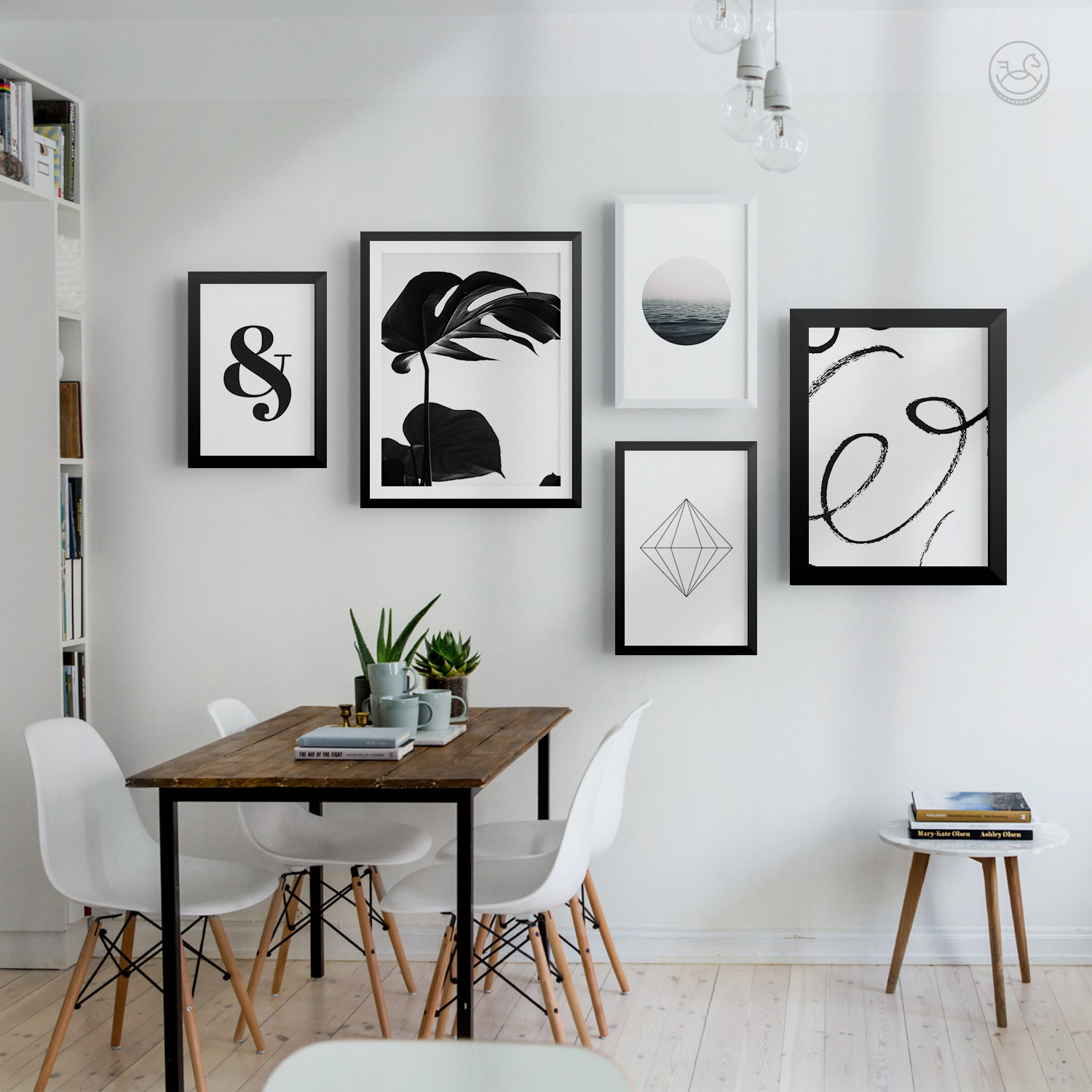 Ultra Modern Wall Gallery Set Printable Wall Art | Etsy UK
