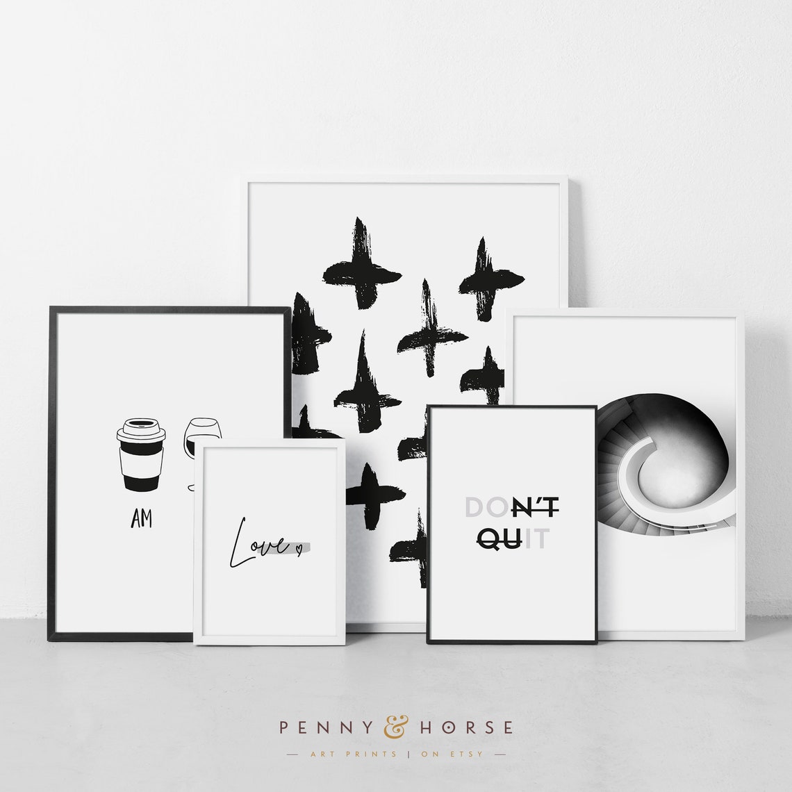 Modern Chic Wall Gallery Set Printable Wall Art Photography Etsy UK