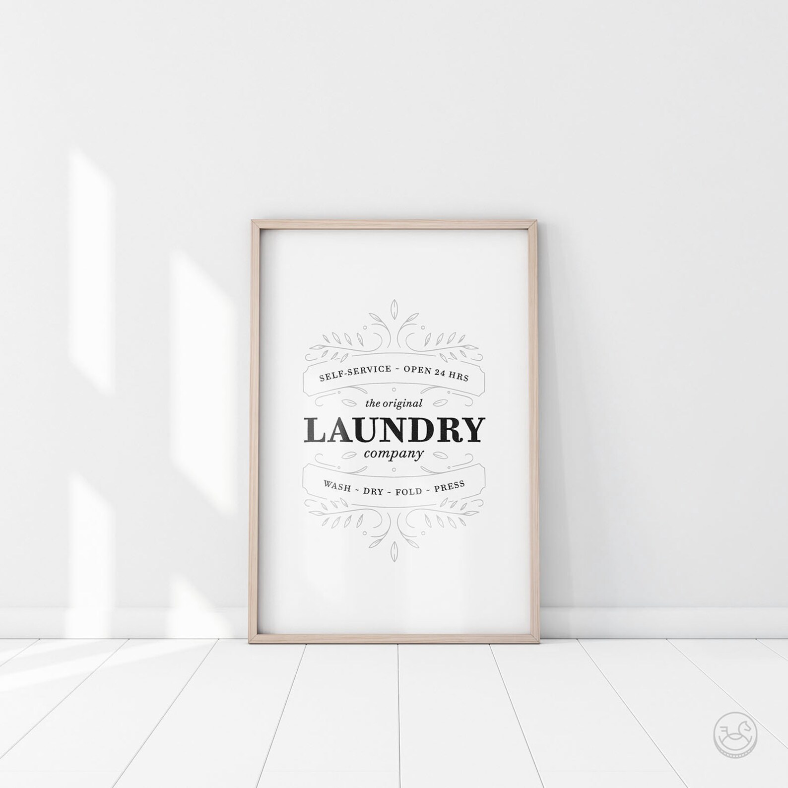 Vintage Laundry Print Laundry Wall Decor Printable Art Etsy