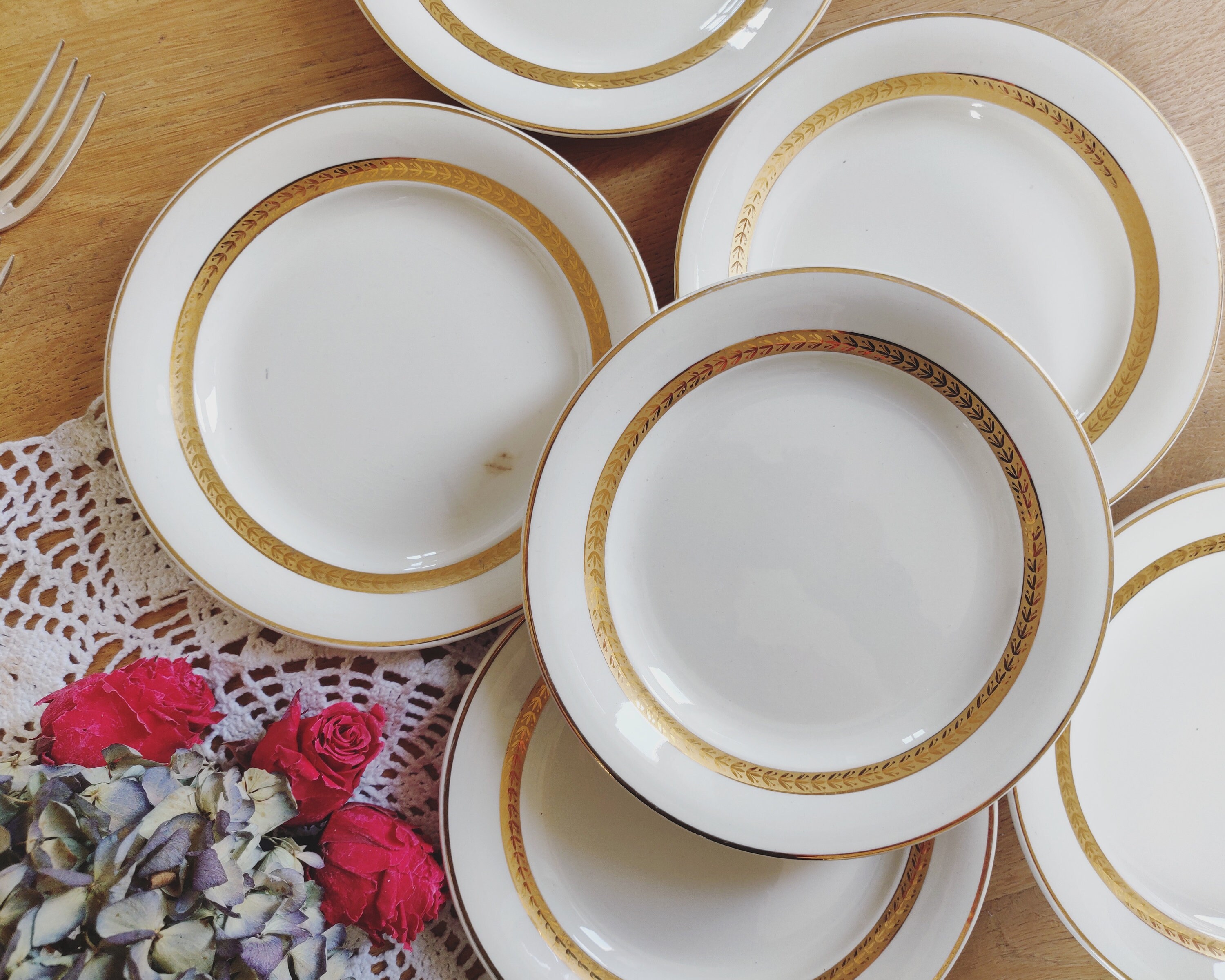 Set de 6 Assiettes à Dessert Ivoire Villeroy et Boch