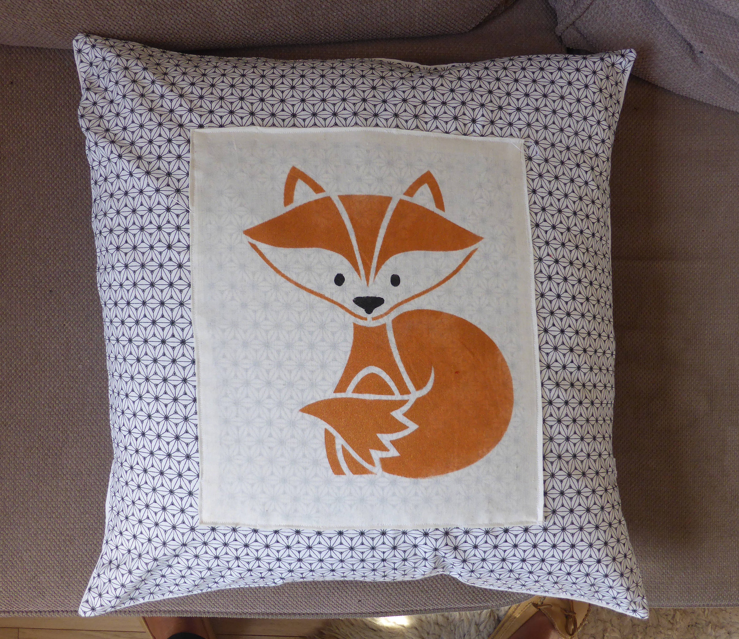 Housse de Coussin Renard