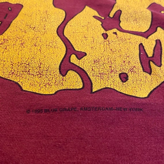 Vintage Life of Agony Shirt 90s Ugly burgundy - image 6
