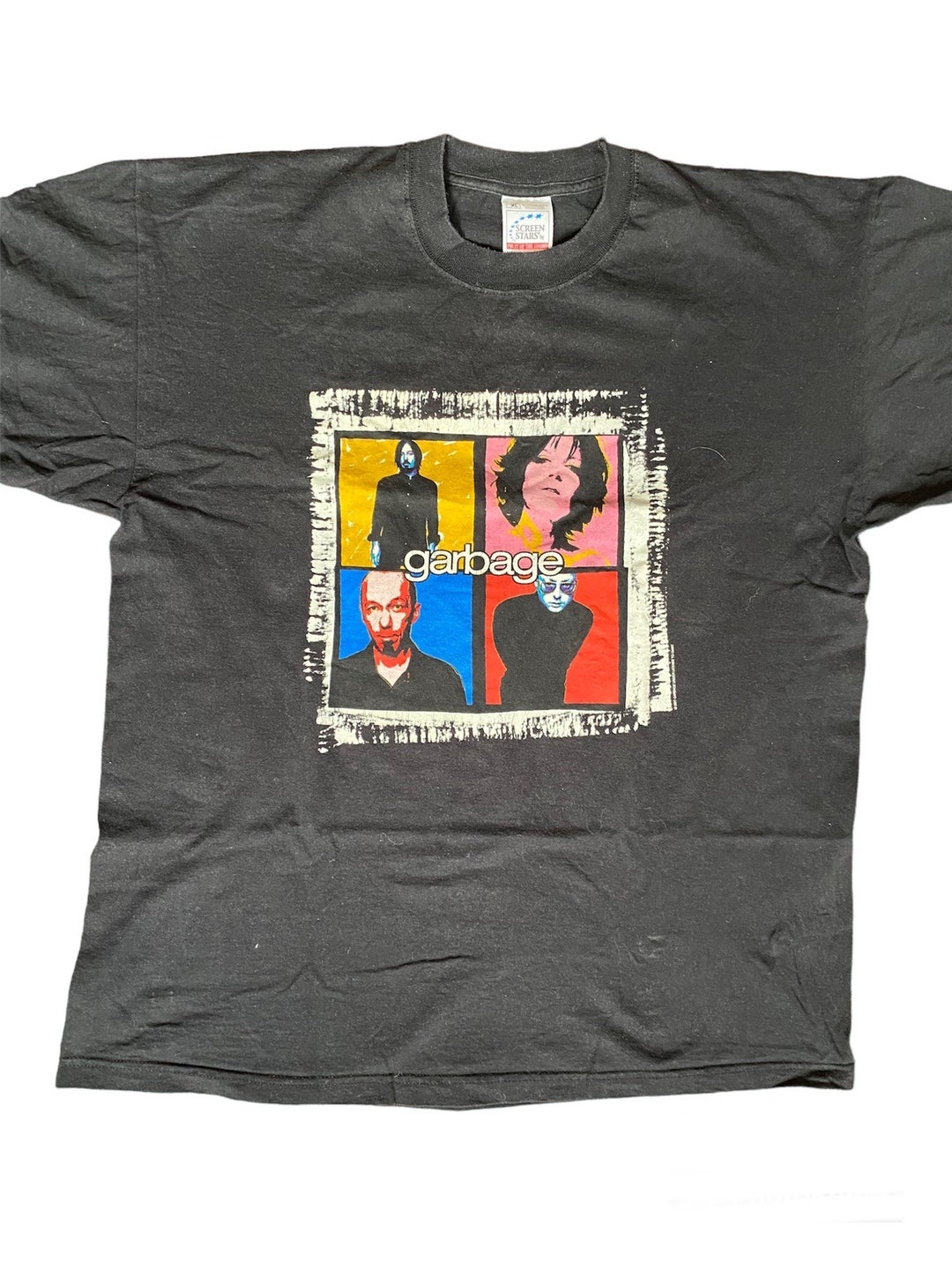 Chemise Garbage Tour Vintage Du Début Des Années 2000 - Etsy