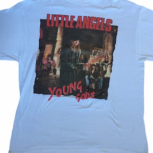 chemise vintage Little Angels 90s jeunes dieux chemise