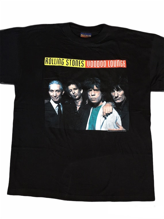 トップス 90's The Rolling Stones Voodoo Lounge Vintage 90s the Rolling Stones Voodoo Lounge Tour Shirt - Etsy