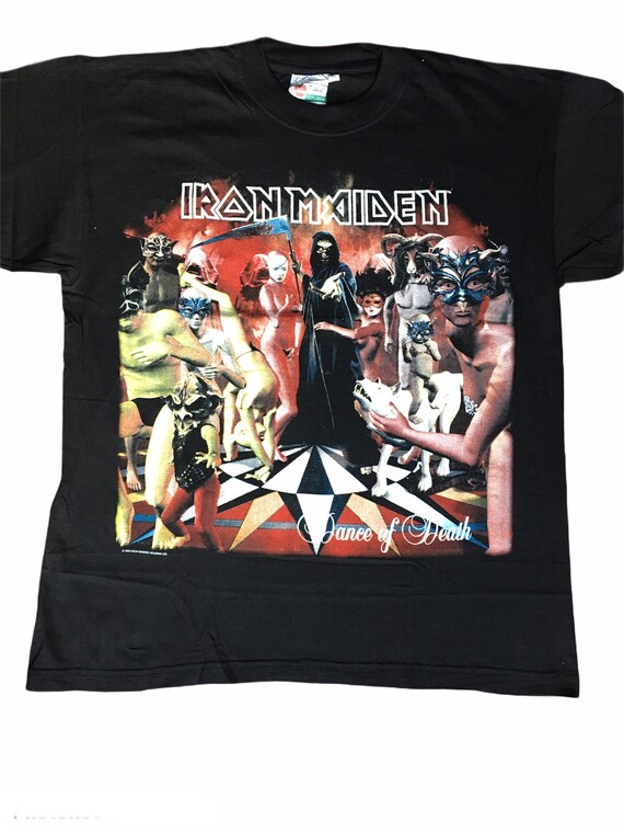 Vintage Early 00s Iron Maiden Dance Of Death Shirt Etsy Vintage Early 00s Iron Maiden Dance Of Death Shirt Etsy